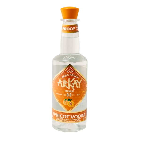 ArKay Apricot Vodka Zero Proof Spirits / 1 Litro
