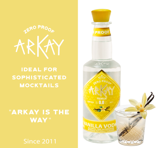 Arkay Vanilla Vodka Zero Proof Spirits