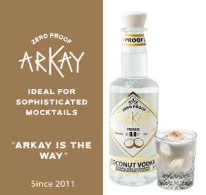 Arkay Coconut Vodka Zero Proof Spirits