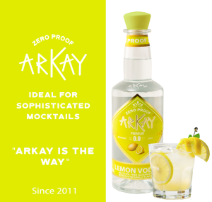 Arkay Lemon Vodka Zero Proof Spirits