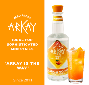 Arkay Mango Vodka Zero Proof Spirits