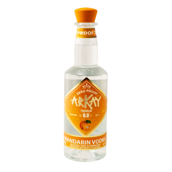 ArKay Mandarin Vodka Zero Proof Spirits / 1 Litro